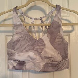All In Motion Cream Sports Bra